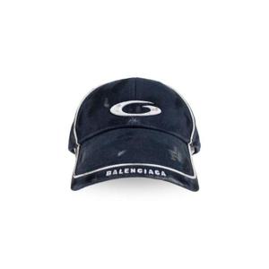 Balenciaga 로고 엠브로이더리 디스트레스드 캡 811803410B2 4178 TP934856279