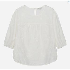 [써스데이아일랜드][여성]플라워 모티브 블라우스(T254MBL257W)