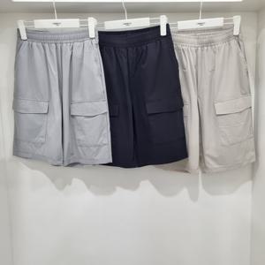 [행텐주니어]사방 스판 카고 5부 우븐 트레이닝 반바지14520-037