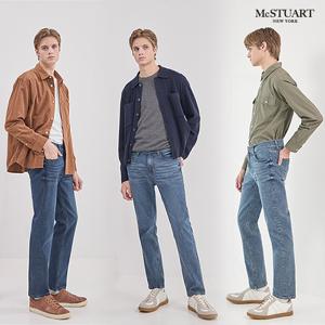 맥스튜어트 25FW 최신상 남성 에디션 스트레이트핏 데님진 3종