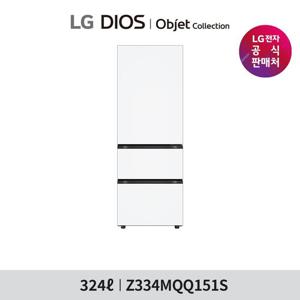 [1등급]LG 디오스 오브제컬렉션 김치톡톡 Fit & Max 324LZ334MQQ151S