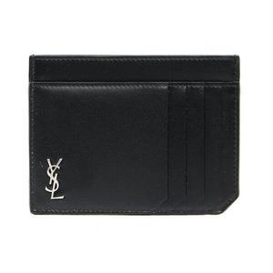 [생로랑]생로랑 YSL 은장로고 카드 홀더 629908 1JB0E 1000