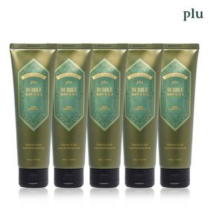 [플루] 버블 바디스크럽 허브그린티 200g x 5