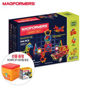 [짐보리플레이앤뮤직][맥포머스] 스마트 세트 144PCS + 사 은품증정(정리함+RC페어링3P)