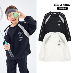 [네파키즈/택가79,000] KL15302 NSA 우븐 맨투맨 본사직영