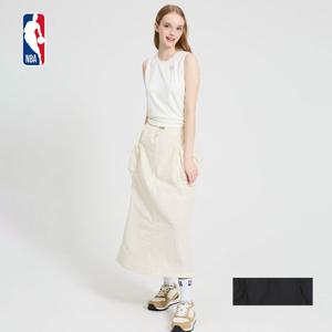 [엔비에이]여성 루즈핏 허리밴딩 경량 벌룬 스커트 N252SK721P