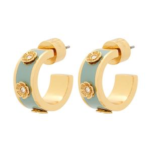 코치 시그니처 티 로즈 여성 귀걸이 518051 GLD 300