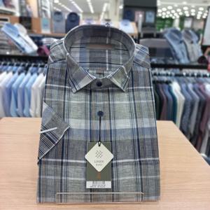 [엘르옴므]린넨 믹스체크/EBEHR-11042_IC