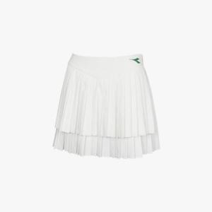 디아도라반바지 KQJ D4222TSK93IVD 크로스코트 더블 플리츠 스커트 IVORY