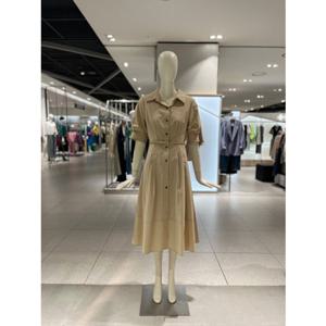 6.[씨씨콜렉트] C252MSE132 볼륨 핀턱 셔츠형원피스
