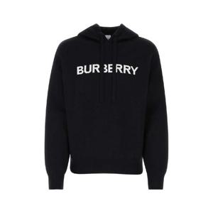 BURBERRY 미드나잇 블루 코튼 블렌드 스웨트셔츠 8064356 B1488