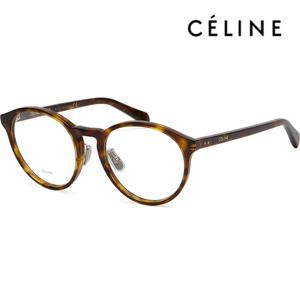 셀린느 안경테 CL50028J 054 호피 라운드 아시안핏 데일리 뿔테