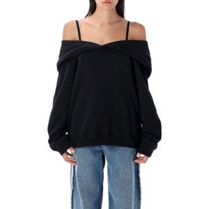 MM6메종마르지엘라 오프숄더 스웨트셔츠 S52GU0244M25014 900