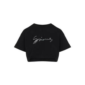 지방시 반팔 티셔츠 BW70C5P729001 Black
