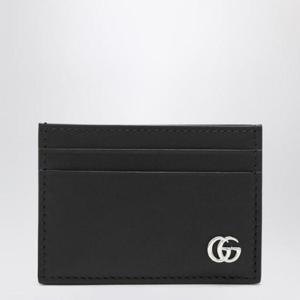 GUCCI Card holder with money clip GG Marmont black 835051AAE07XLGUC-1000