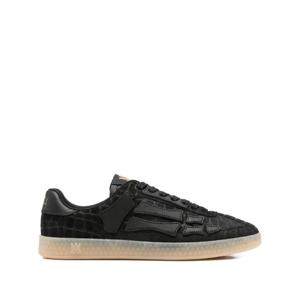 아미리 crocodile embossed leather sneakers 10483076104456 TP720984716