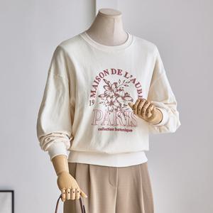 [커스텀에이블] 릴리 발포나염 긴팔 맨투맨 티셔츠_T2509TS124C