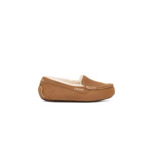 [UGG] 2025 F W W 실키 스웨이드 로퍼1665303530 (앤슬리)체스트넛