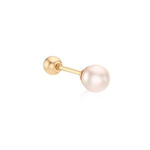 [GB] 6mm 진주 14K GOLD 피어싱 LPFP4B06G