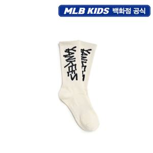 [MLB키즈PG] 스트릿 자카드 스케이트 양말 (7ASOB095N-50CRS)