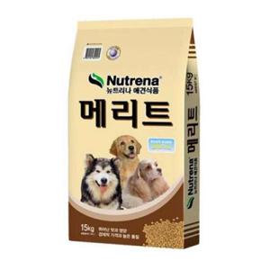 뉴트리나 메리트15kg(대용량의 경제적인 사료)