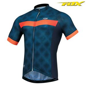 폭스라이더스 반팔져지 G211 CYAN / 여름자전거상의