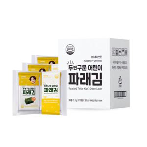 퓨어잇 두번구운 어린이 파래김 3팩세트 아이반찬 아이김