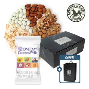[산과들에] 코코넛하루견과 원데이코코너츠화이트 50봉 명절선물세트