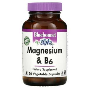 Bluebonnet 블루보넷 마그네슘 앤 비타민B6 90베지캡슐