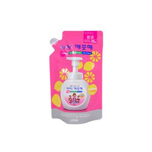 아이깨끗해(리필 200ml) 레몬향 유아핸드워시 핸드워시 거품비누