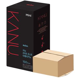 맥심 카누 미니 라이트 로스트 아메리카노 150T x 6개