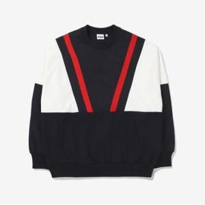 [FILA] TAG가109,000원 절개 배색 맨투맨(FS2POE1184X_INA)