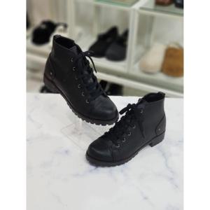 [한슈]한슈 세이브존07 블랙 슬림 워커부츠 3cm HS691017vk (284
