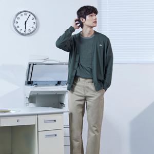[시즌오프 30% 인하] 라코스테 공식 남성 베이직 V넥 가디건 AH086E-55G HCF