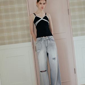 [에고이스트][BLUE LABEL]  디스트로이드 워싱 데님 팬츠 (ER2ODP08)