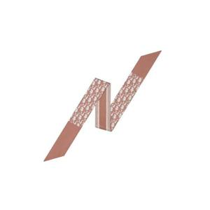 디올 오블리크 미차 스카프 실크 트윌 로즈 드 방 15DOB106I600-C412