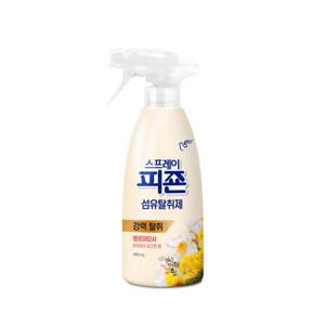 피죤 스프레이 섬유탈취제 490ml 옐로미모사 섬유향수 정전기방지 냄새제거