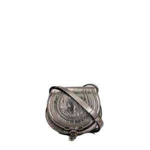 Chloe Small Marcie 메탈라이즈드 새들백 CHC25SS680O54 074 TP934659824