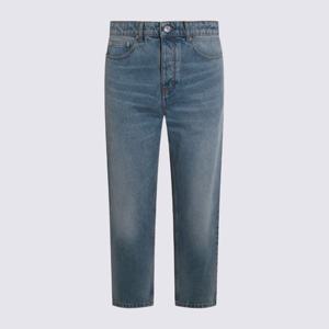 아미 블루 데님 페이디드 워시 스트레이트 진 HTR103 DE0046480