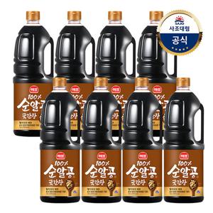[사조대림] 순알콩 국간장 1.8L x8개