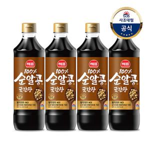 [사조대림] 순알콩 국간장 840ml x4개