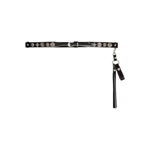 25 FW 토가풀라 여성 블랙 태슬 키링 벨트 252492F001003