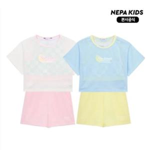 [네파키즈]썬키스트 래시가드 3PCS 세트 KL43007