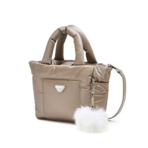 닥스 골프 여성 25FW PREMIUM 베이지 패딩 토트백 DNGF5F751I2