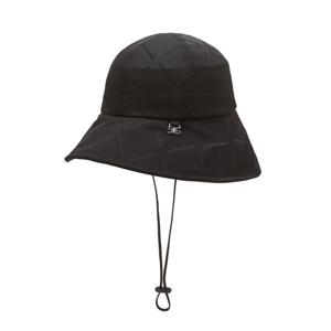 닥스 골프 여성 25FW PREMIUM 블랙 패턴 자가드 돔햇 DNHE5F653BK