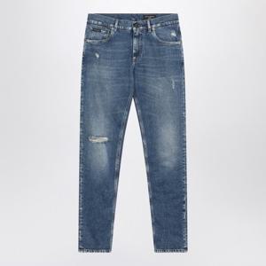 돌체앤가바나 페이디드 이펙트 슬림 블루 진 GY07CDG8NK4 S9001