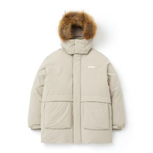 [널디] 리얼 퍼 미드 다운 자켓 PNEW23DJ06 REAL FUR MID DOWN JACKET
