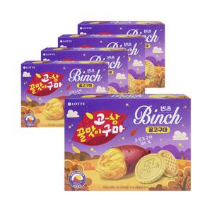 롯데웰푸드 빈츠 꿀고구마 204g x 5개