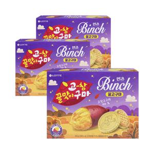롯데웰푸드 빈츠 꿀고구마 204g x 3개