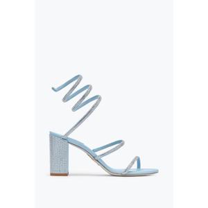 르네 카오빌라 샌들 C12037 080R0018127 BABY BLUE SATIN CRYSTA
